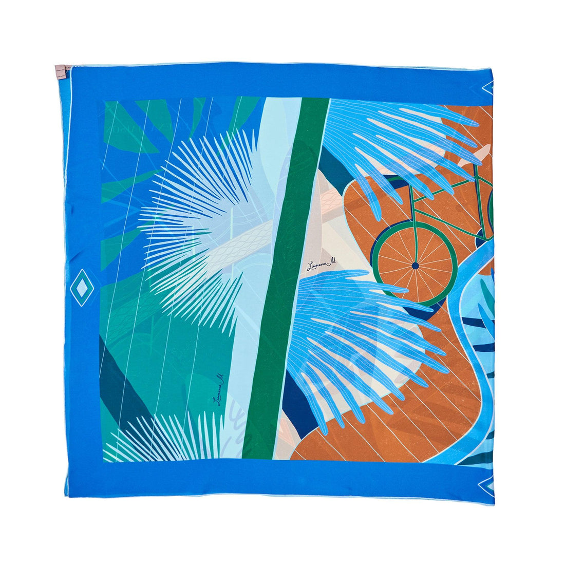 The Dubai Kite beach (Frosty Green) / Pareo - Lumena Maison