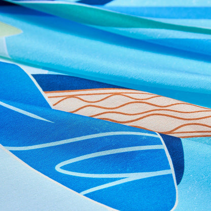 The Dubai Kite beach (Frosty Green) / Pareo - Lumena Maison